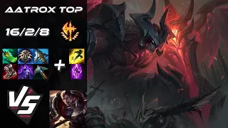 TOP Aatrox vs Darius - EU Challenger Patch 14.8