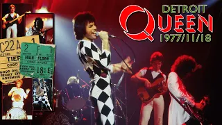 Queen - Live in Detroit, Michigan (18th November 1977)