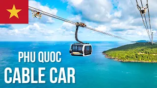 World's Longest Cable Car From Phu Quoc Vietnam to Pineapple island - www.phuquoc.createtravel.tv