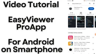 How to Install & Configure EasyViewer Pro Android App on Smartphones?