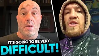 Joe Rogan UNSURE of Conor McGregor winning against Dustin Poirier, Conor McGregor addresses staph