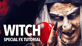 Witch special fx makeup tutorial