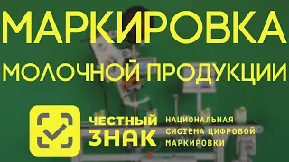 Маркировка молочной продукции ЧЕСТНЫЙ ЗНАК