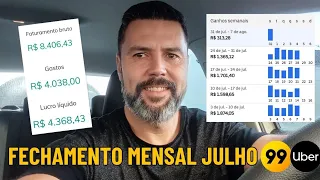 [Uber/99] Qual o salário líquido do motorista de app? 🤑