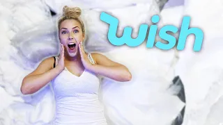 Trying On $500 Worth Of Cheap Wedding Dresses From WISH!