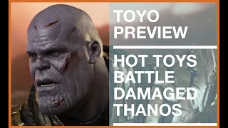 Hot Toys Battle Damaged Thanos Avengers Endgame Preview