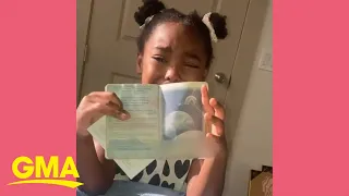 5-year-old girl thinks mom’s passport proves she’s an alien l GMA