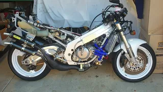 SUZUKI 1991 RGV 250 VJ22 Full rebuild stage 1