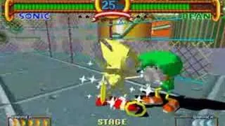 Sonic the Fighters: Super Sonic playthrough