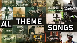 All Call of Duty Main Theme Songs (Call of Duty 2003 to Call of Duty 2022)