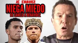 ¡DÉJENSE DE MAMAD**! JC Chávez SE ENOJA y NIEGA SUPUESTO MIEDO de Canelo a David Benavidez