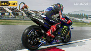 MotoGP 23 - Race at Austrian GP 120% AI MotoGP Race Gameplay (4K/60FPS)