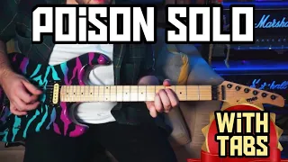 POISON SOLO - ALICE COOPER (Play Along TABS)