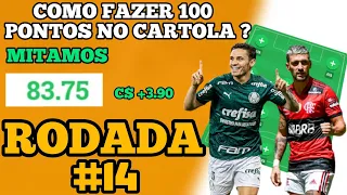 #cartola #cartolafc #cartola2021 CARTOLA FC 2021 - RODADA #14 - DICAS É ANÁLISE PARA MITAR RODADA 14