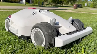 Setting Up and Trying Out My New Luba Robotic Lawn Mower