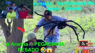 La Araña🕷️ Part3(Broma)/A aranha 🕷️  PEGADINHA PESADO 🤣😱