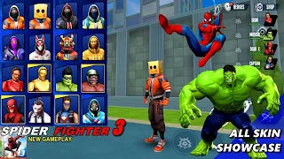 Hulk, Spiderman, Ironman, Captain Amerika, Deadpool, Avengers Vs Crime Part 18 || spider Fighter 3