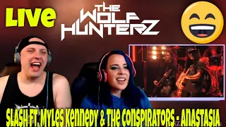 Slash ft. Myles Kennedy & The Conspirators - Anastasia (Live in Sydney) THE WOLF HUNTERZ Reactions