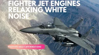 🔵 Fighter Jet Engine Sounds Aircraft Relaxing White Noise (Use Headphones) ASMR