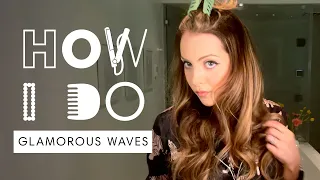 Liz Gillies’ Glamorous Waves Hair Tutorial | How I Do | Harper’s BAZAAR