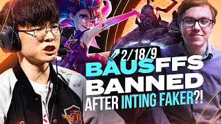 DID BAUS get BANNED for INTING FAKER in KOREAN SOLOQ???