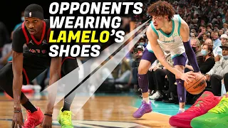 LAMELO BALL LEVELING UP (OPPONENTS WEARING THE MB.01s)