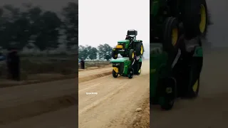 John Deere Vs Mahindra Tractor Race