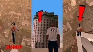 Jumping Off Starling Tallest Tower in GTA San Andreas! ( Height 3000 Meters )