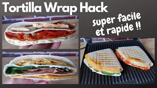 Tortilla Wrap Hack : le wrap grillé qui fait fureur sur TikTok (2 recettes) #270