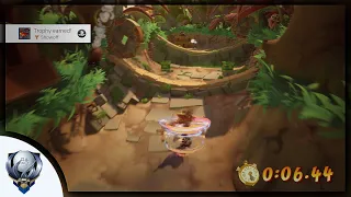 Crash Bandicoot 4 - Showoff Trophy Guide (Using the Triple Spin to Eliminate an Enemy)