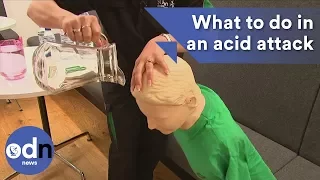 What to do in an acid attack