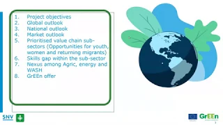 GrEEn Webinar Series #3 - Agriculture Market Scan