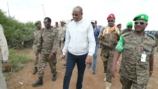 Booqashada madaxweyne Laftagareen ee Buurhakaba.