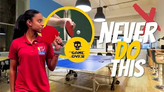 5 bad habits to avoid in table tennis