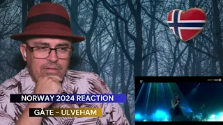 Norway 2024 Reaction (Gåte's "Ulveham") - Eurovision