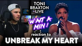 Toni Braxton Reaction Unbreak My Heart LIVE (Unforgettable!)| Dereck Reacts