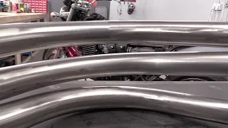 Triumph TT Legend, 3-into-1 Header Pipes, (Pt2) Prep for Surgery !