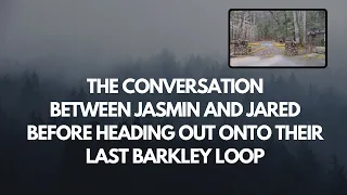 Jasmin Paris and Jared Campbell. Last Barkley Loop 2024