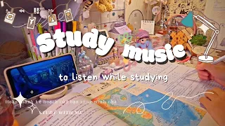 TẬP TRUNG HỌC CÙNG MÌNH📚late night //1 - hour// STUDY WITH ME (study music )🌱