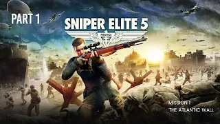 SNIPER ELITE 5 Gameplay Walkthrough Part 1 FULL GAME [60FPS PC] - No Commentary