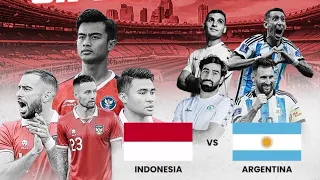 Indonesia vs Argentina Full Match [English Commentary] 2023