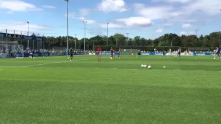 Schalke Training: Variable Torschussübungen