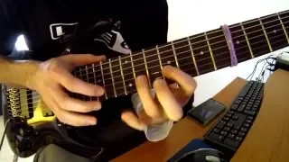 Symphony X - Sea Of Lies - Tapping Solo [Full & Half Speed] + TAB