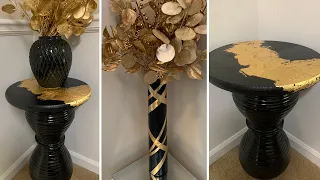 DIY Black & Gold Room Decor|| Modern Glam Decorating Ideas You’ll Love