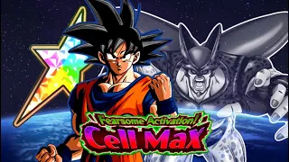 100% AGL LR GOKU VS FEARSOME ACTIVATION! CELL MAX EVENT: DBZ DOKKAN BATTLE