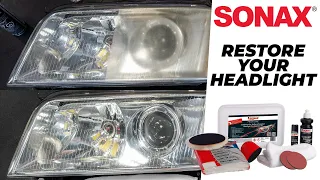 How to RESTORE your HEADLIGHTS at home!