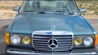 1982 Mercedes 300CD Walking Tour