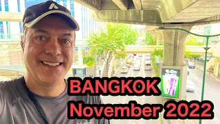Bangkok, Thailand November 2022, Cheap food, immigration, thoughts