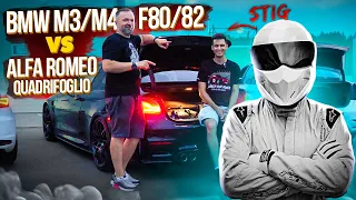 Поговорим о BMW M3 F80/M4 F82 c про пилотом