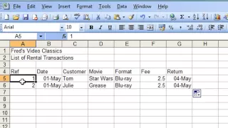 Microsoft Excel Tutorial for Beginners #25 - Database Pt.1 - Create Lists
